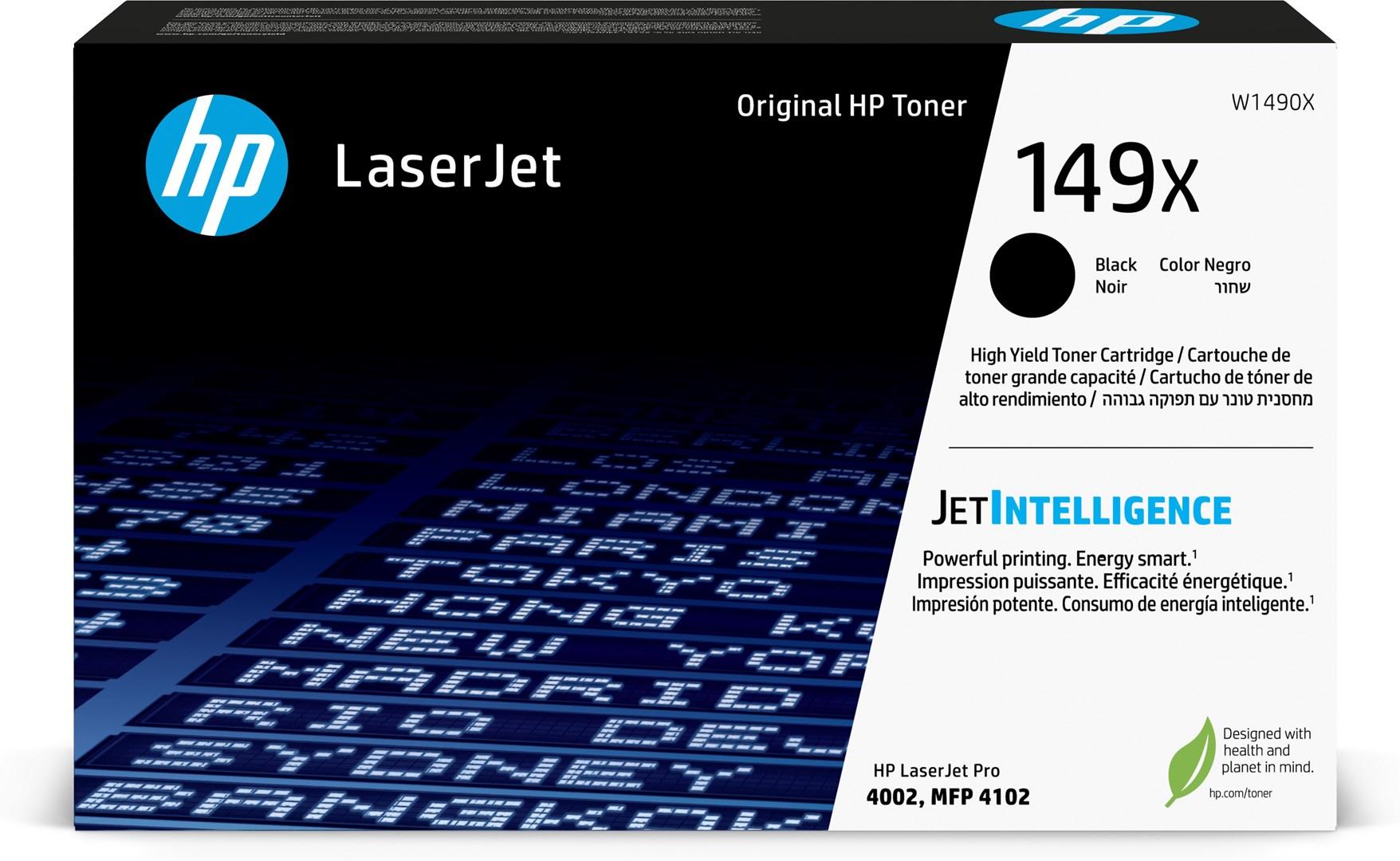 Toner til laserprinter HP 149X høj kapacitet - sort - original