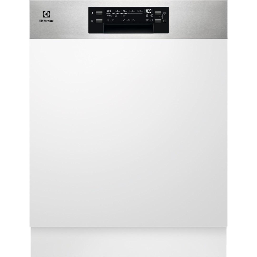 Opvaskemaskine Electrolux EES47300IX – semi-integreret, 60 cm, 13 kuverter, energiklasse D billede