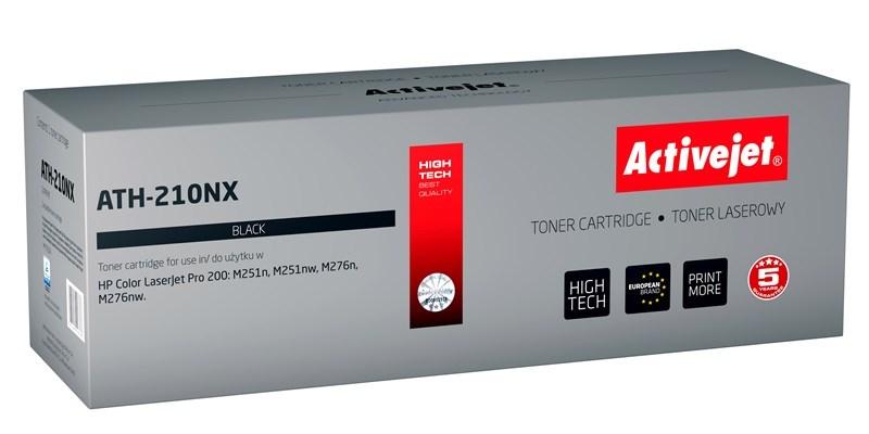 Tonerpatron sort – Activejet ATH-210NX (erstatning for HP 131X CF210X / Canon CRG-731BH, Supreme, 2.400 sider) billede