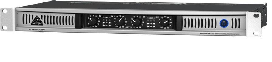 Forstærker til scene - Behringer Europower EPQ304, 4-kanals, sort/grå billede