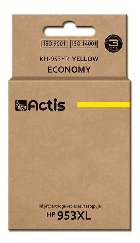 Blækpatron til HP 953XL – Actis KH-953YR, gul, Premium, 25 ml (kompatibel) billede