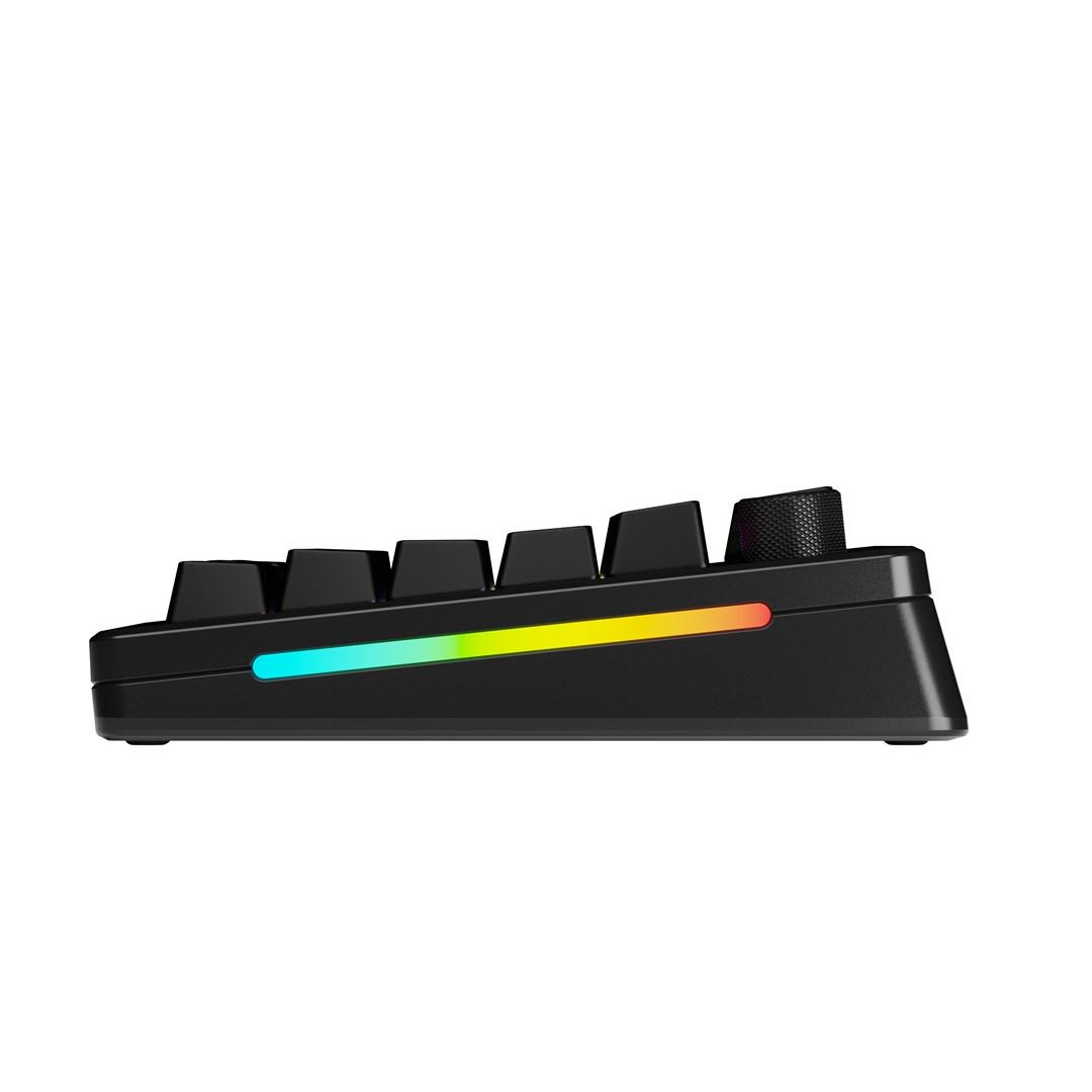 Tastatur til gaming GLORIOUS GMMK 3 PRO HE 75% Wireless – Sort (US) billede