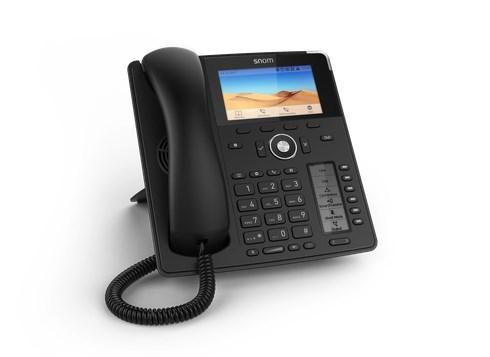 IP-telefon Snom D785, sort - 12 linjer, 4,3" TFT billede