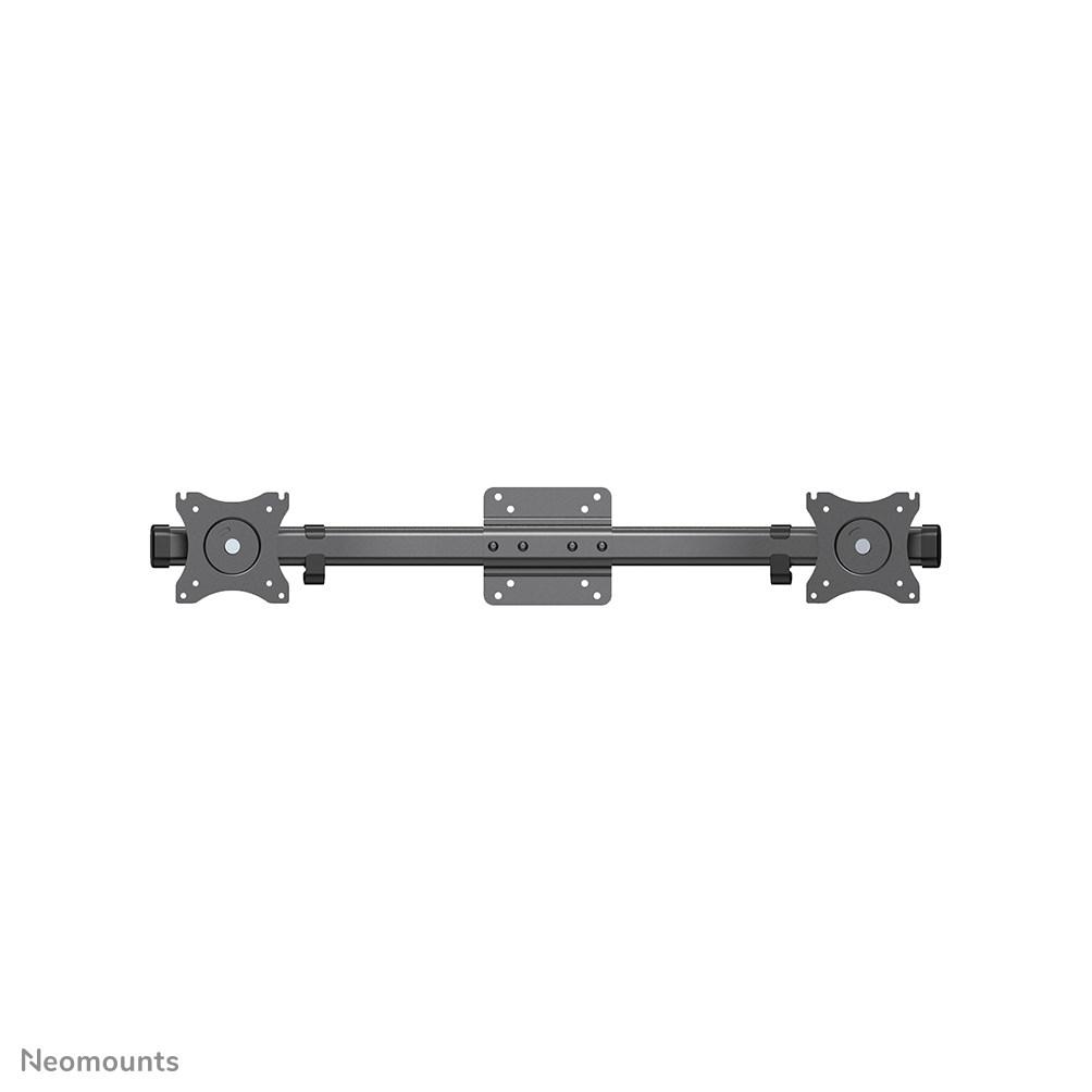 Skærmholder til 2 skærme - Neomounts FPMA-CB100BLACK, 10-27"