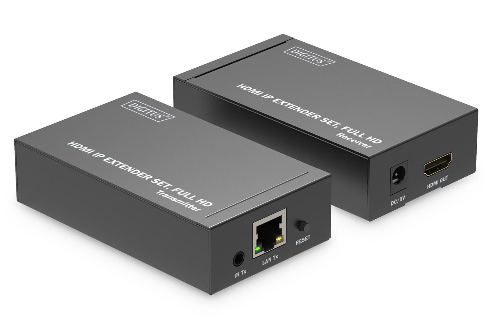 HDMI extender over IP Full HD - DIGITUS billede