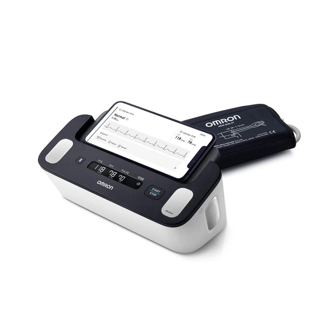 Blodtryksmåler til overarm OMRON Complete – automatisk, Bluetooth billede