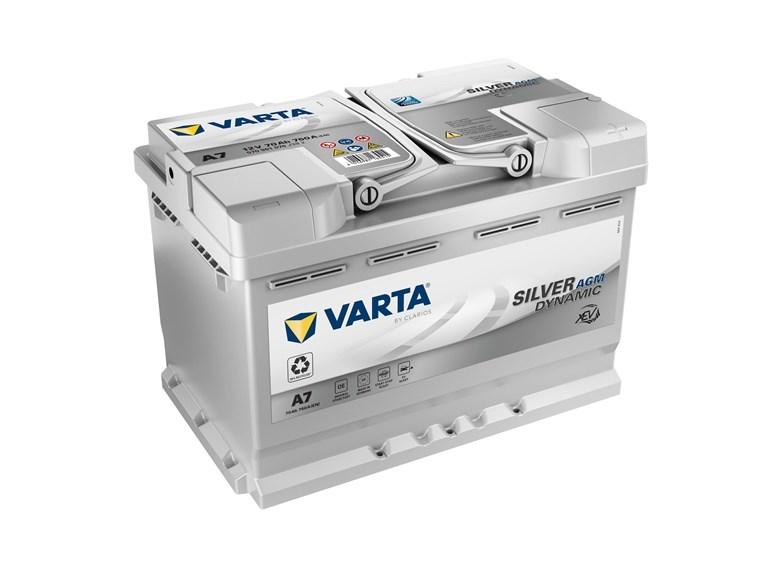 Bilbatteri VARTA 12 V 70 Ah / 760 A AGM Start-Stop billede