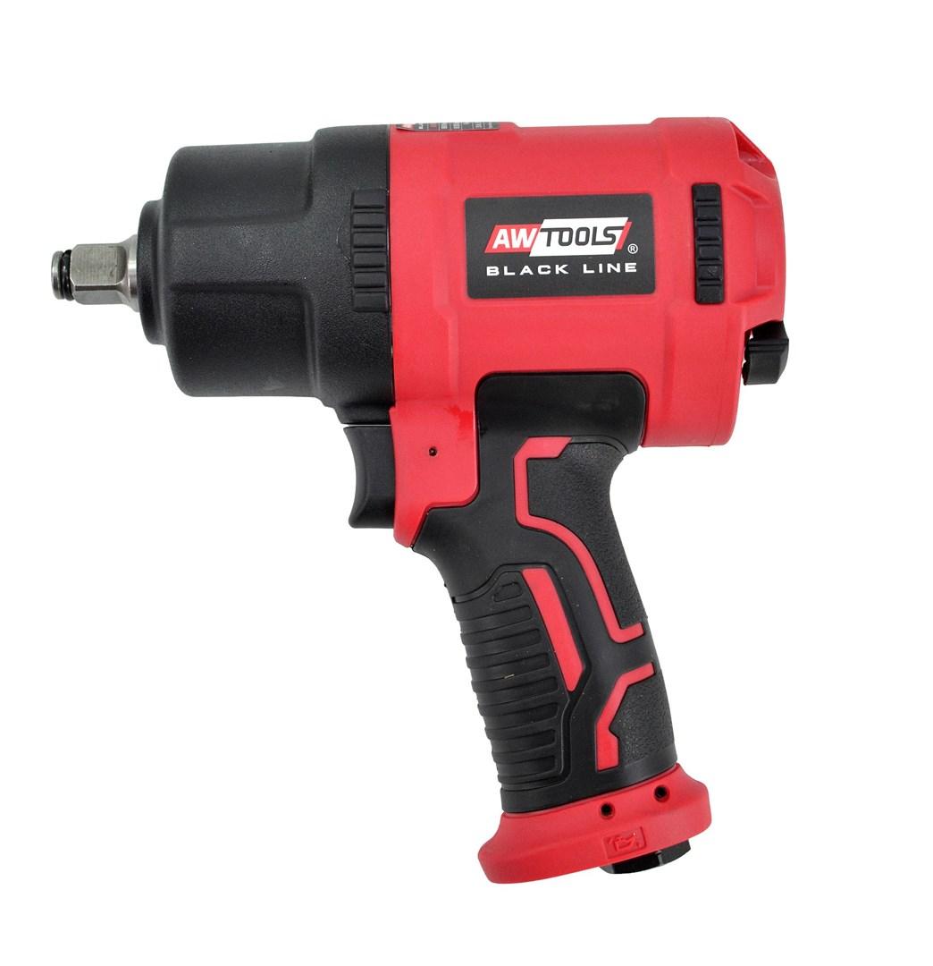 Slagnøgle 1/2" pneumatisk 1.600 Nm - AWTOOLS Black Line billede