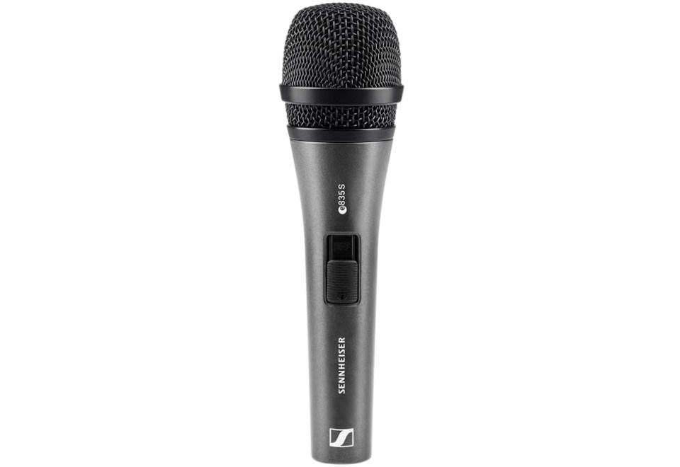 Mikrofon til sang Sennheiser e 835-S – dynamisk kardioide med tænd/sluk billede