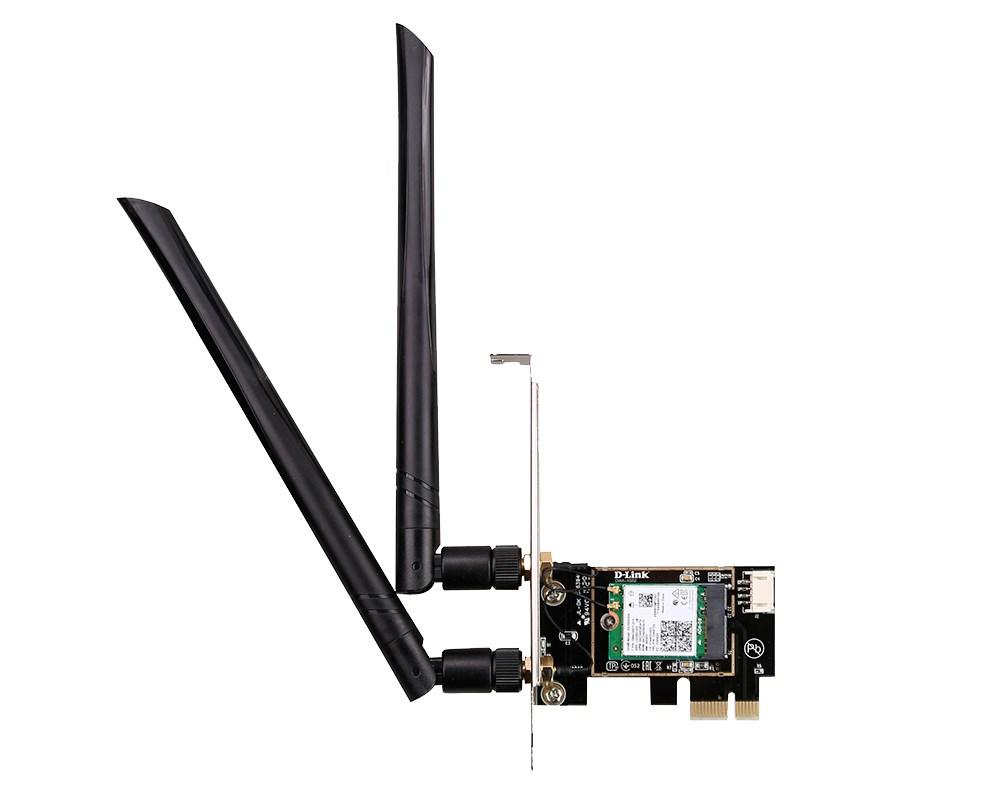 Wi‑Fi 6 netværkskort PCIe - D-Link AX3000 med Bluetooth 5.0