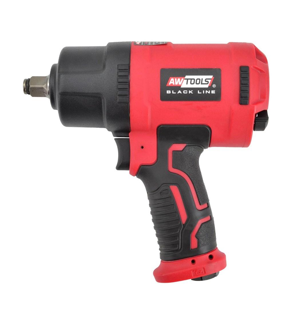 Slagnøgle pneumatisk 1/2" 1.750 Nm - AWTOOLS Black Line