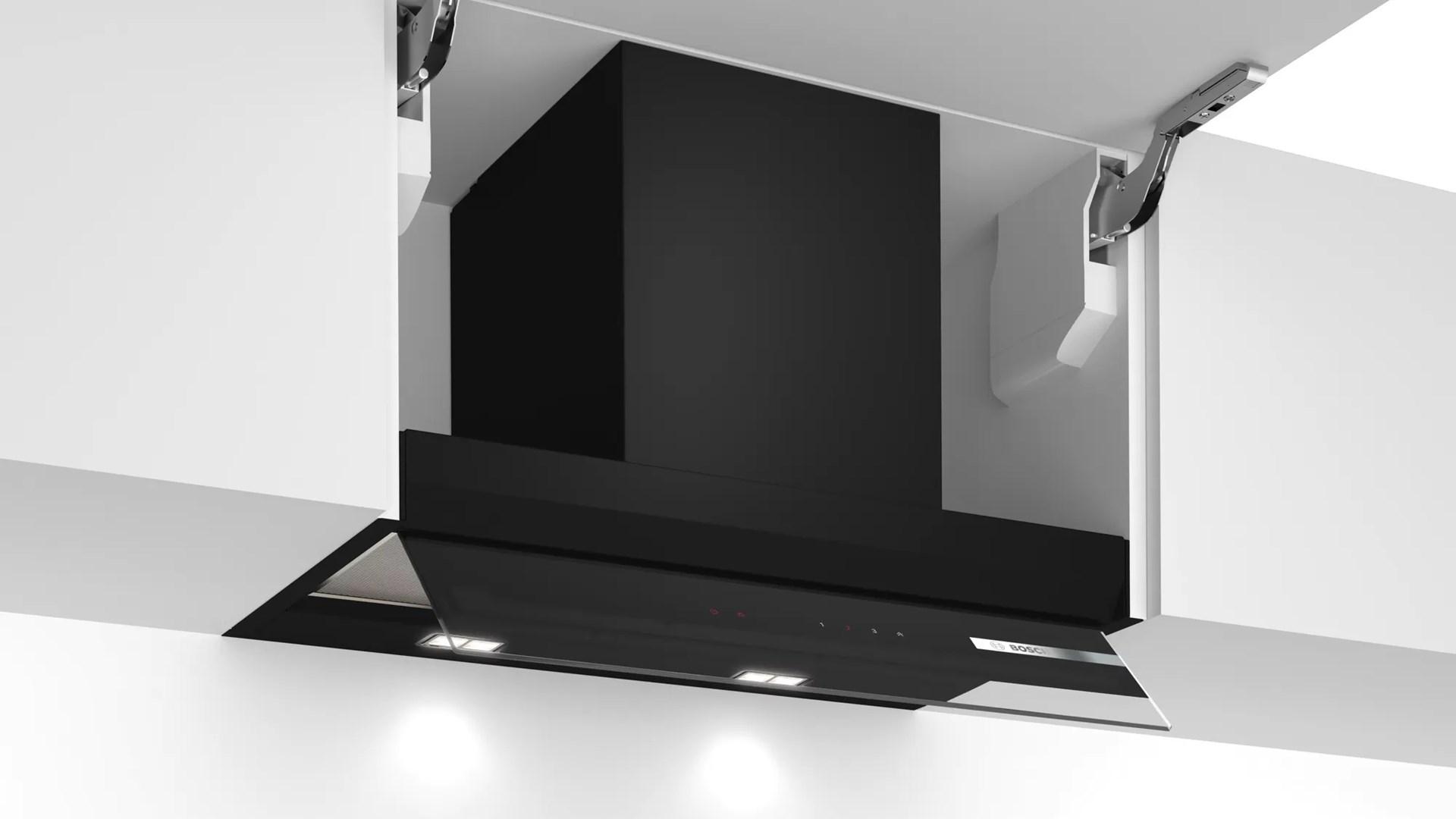 Emhætte indbygning Bosch Serie 6 DBB67AM60, sort, 460 m³/t