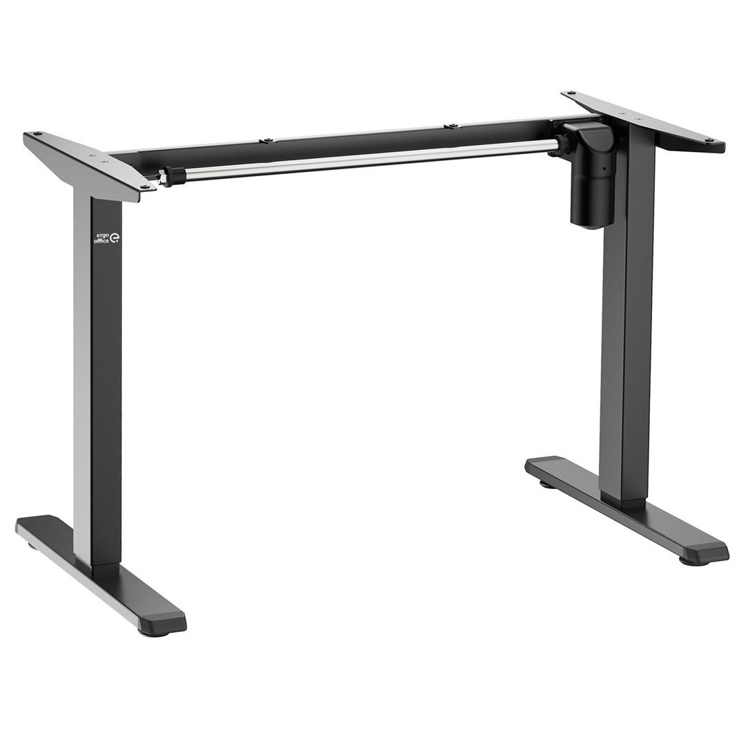 Hæve-sænkebord ergo office – enkelt motor, stående position, max 80 kg, max højde 116 cm (ER-443) billede