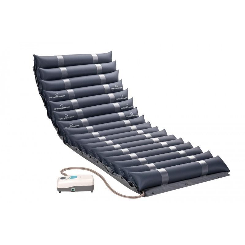 Tryksårs-madras med pumpe – MDH, enkelt, 190 × 85 cm billede