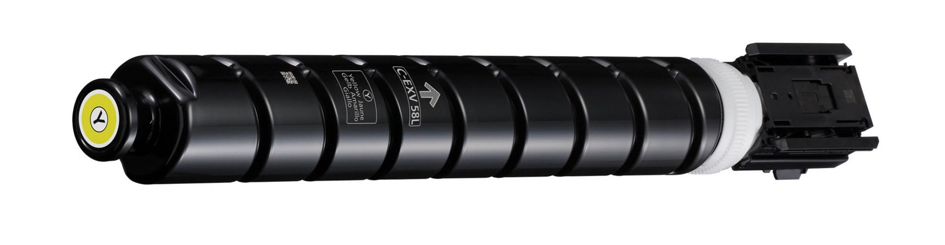 Tonerpatron til laser – Canon C-EXV 58L, gul, original billede