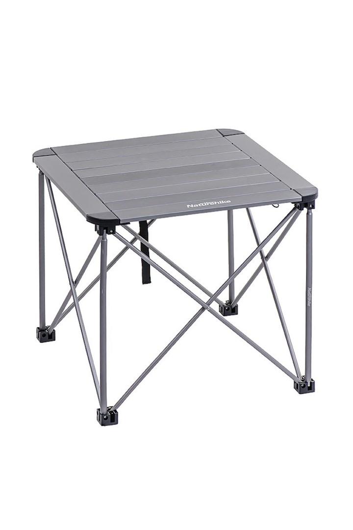 Sofabord i aluminium - sammenklappeligt, Naturehike, titanium billede