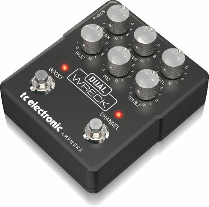 Guitarforforstærker - TC Electronic Dual Wreck preamp pedal billede