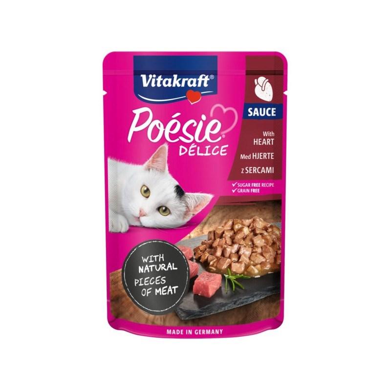Vådfoder til kat – Vitakraft Poésie Délice Hjerte, 85 g billede