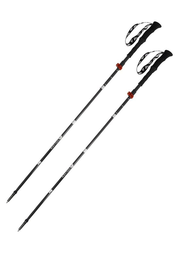 Vandrestave VOLVEN Expert Poles carbon-red billede