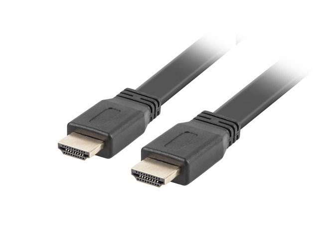 HDMI-kabel 1 m – Lanberg, HDMI Type A, sort billede