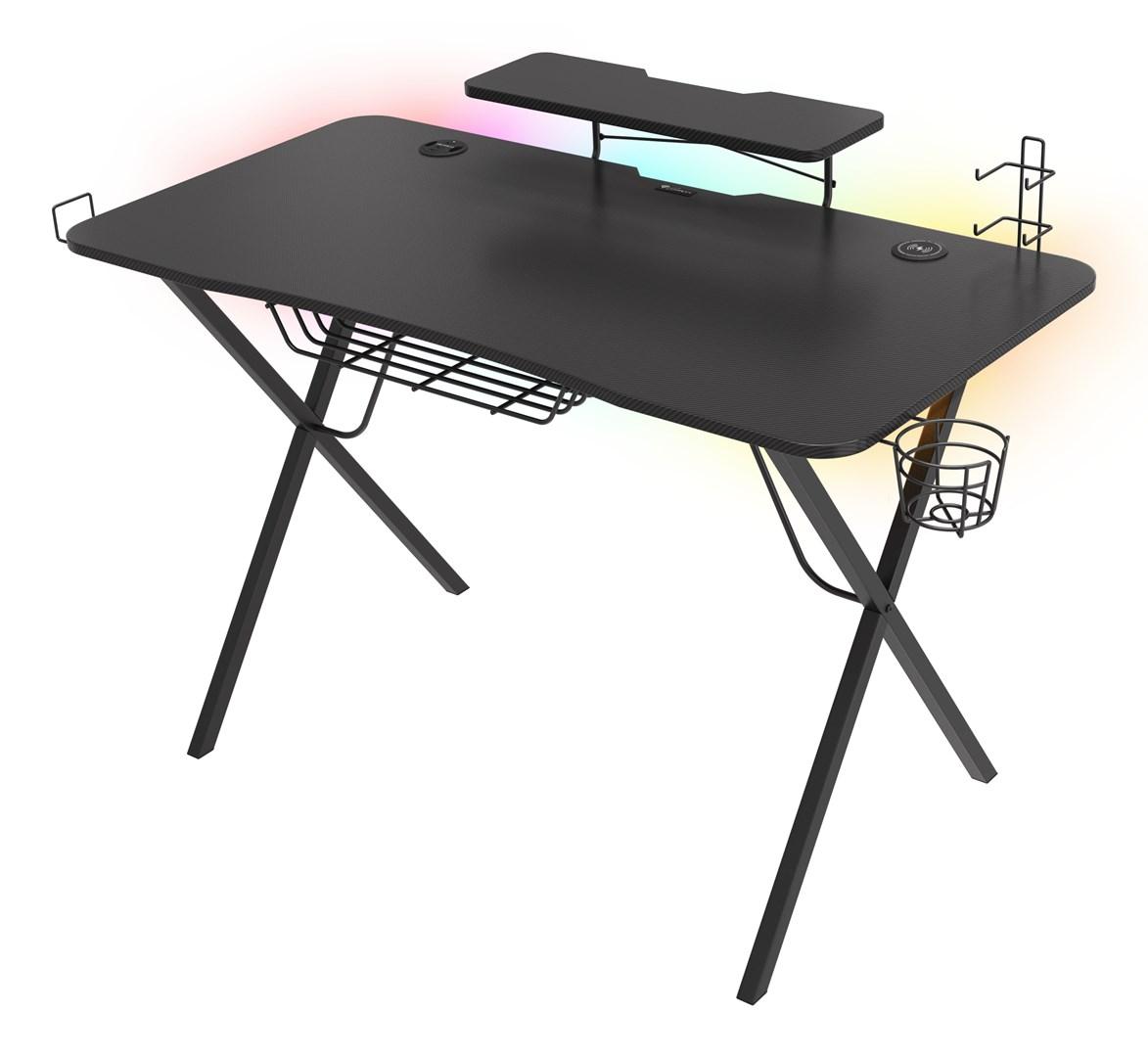 Gamingbord NATEC Genesis Holm 300 RGB – sort billede