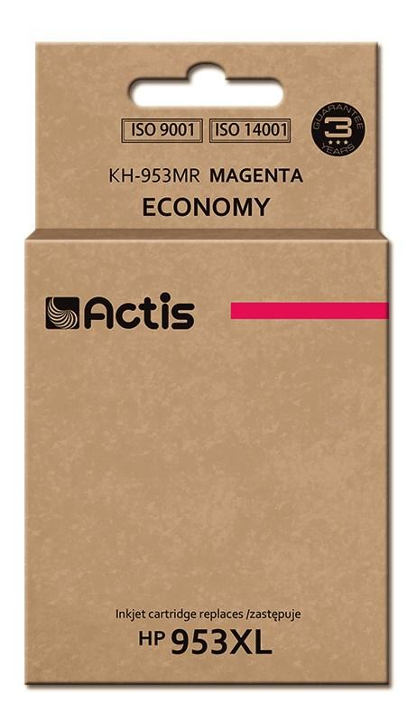 Blækpatron til HP 953XL – Actis KH-953MR, magenta, 25 ml (kompatibel) billede