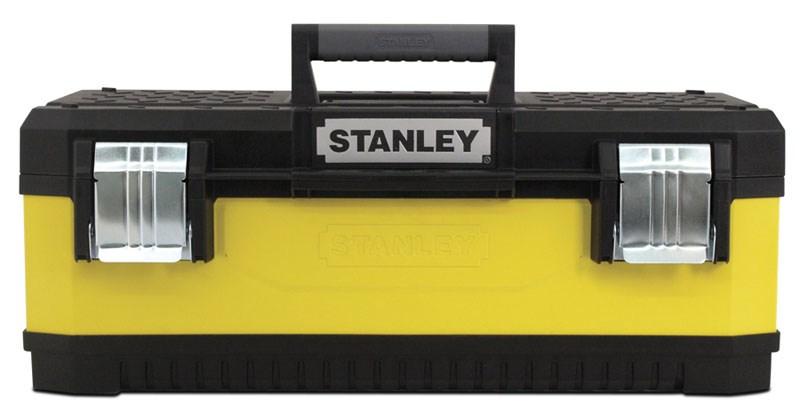 Værktøjskasse 22,5 l - Stanley, metal/plast, sort/gul billede