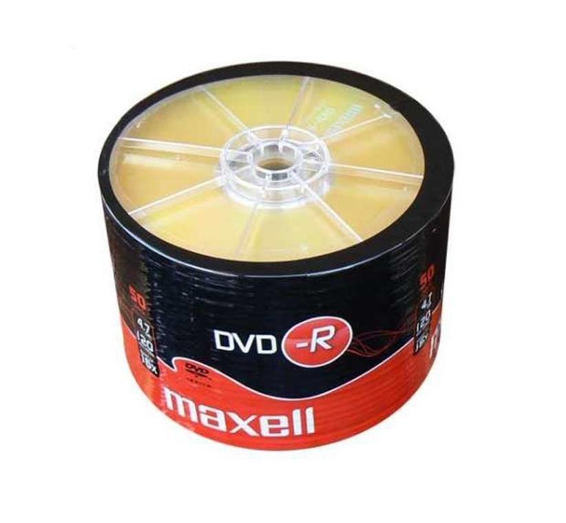 DVD-skiver Maxell DVD+R 4,7 GB - 50 stk.