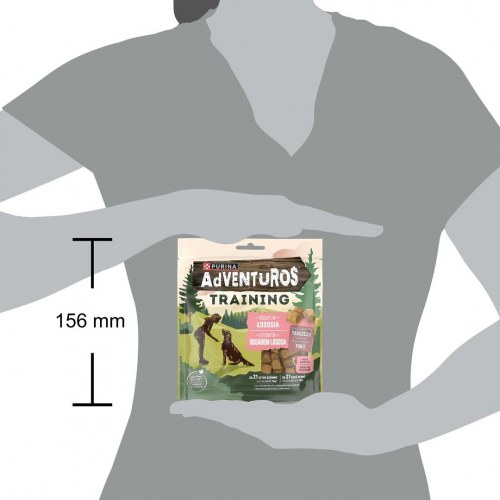 Hundegodbidder – Purina Adventuros Training, laks 40 g