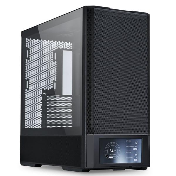 PC kabinet LIAN LI LANCOOL 207 midi tower - sort glas billede