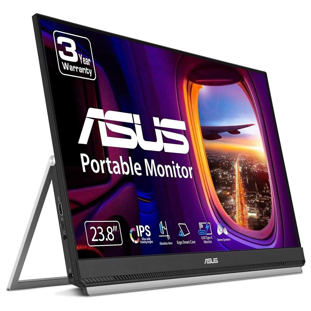 ASUS ZenScreen MB249C 23,8" Full HD IPS skærm med USB-C, HDMI og 75 Hz