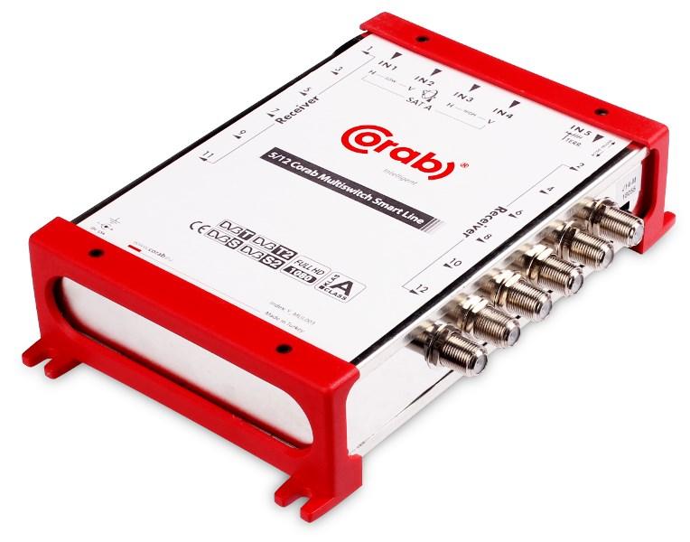 Netværksswitch Corab Multiswitch Smart Line 5/12