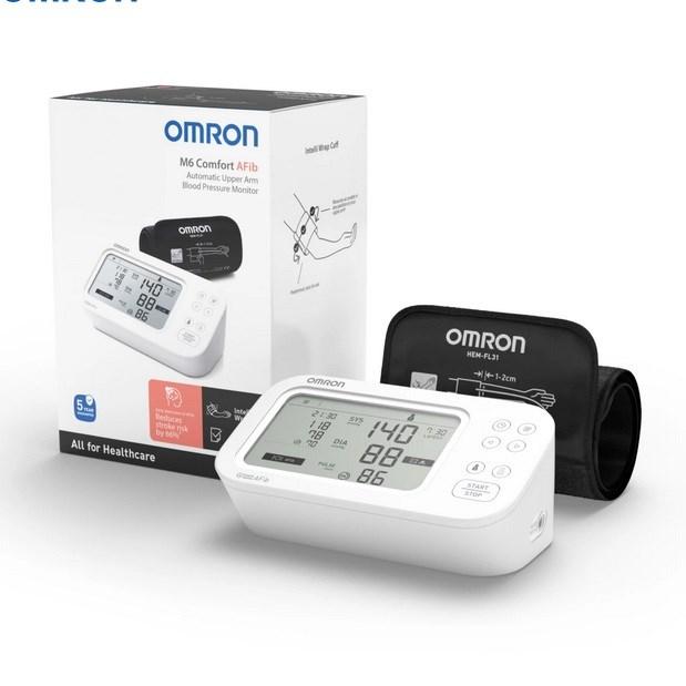 BlodtryksmÃ¥ler til overarm Omron M6 Comfort AFib billede