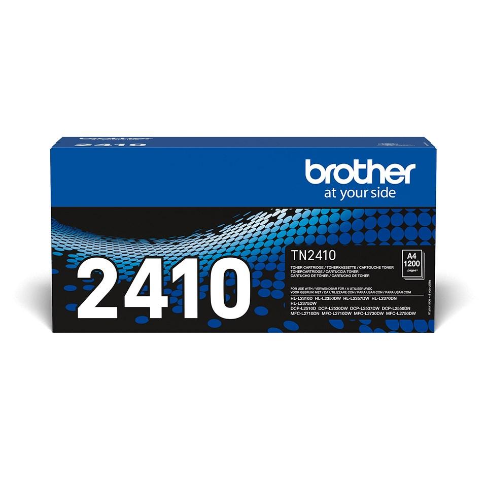 Brother TN2410 - Sort - original - tonerpatron - for Brother DCP-L2510, L2530, L2537, L2550, HL-L2310, L2370, L2375, MFC-L2710, L2713