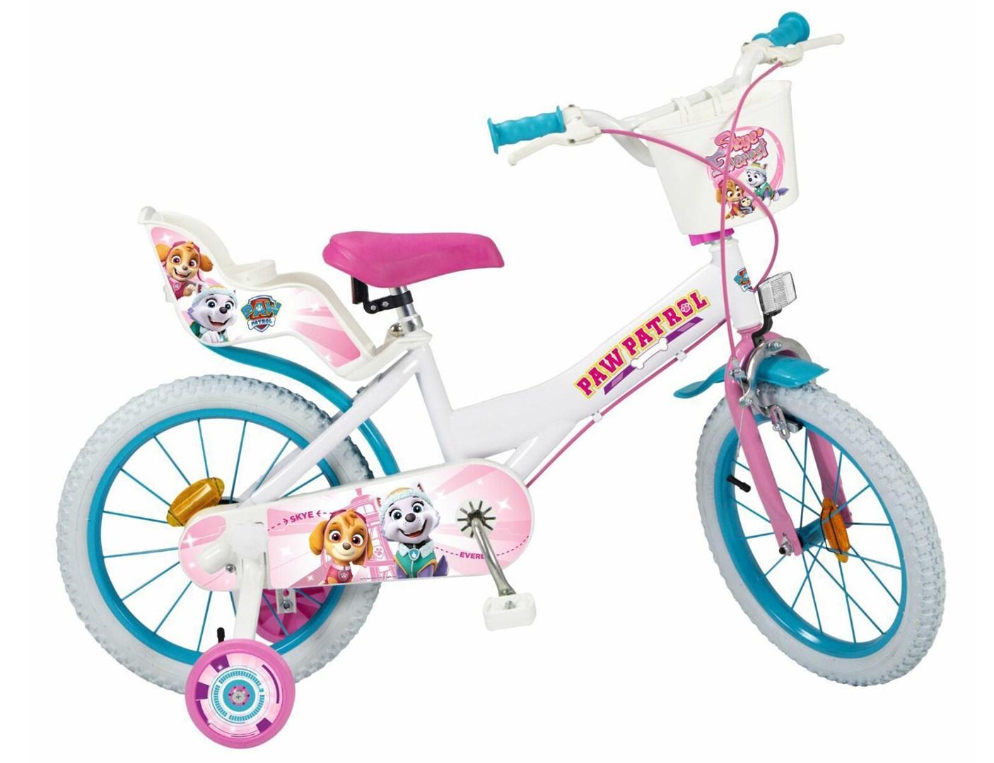 Børnecykel 16" TOIMSA - Paw Patrol, hvid billede