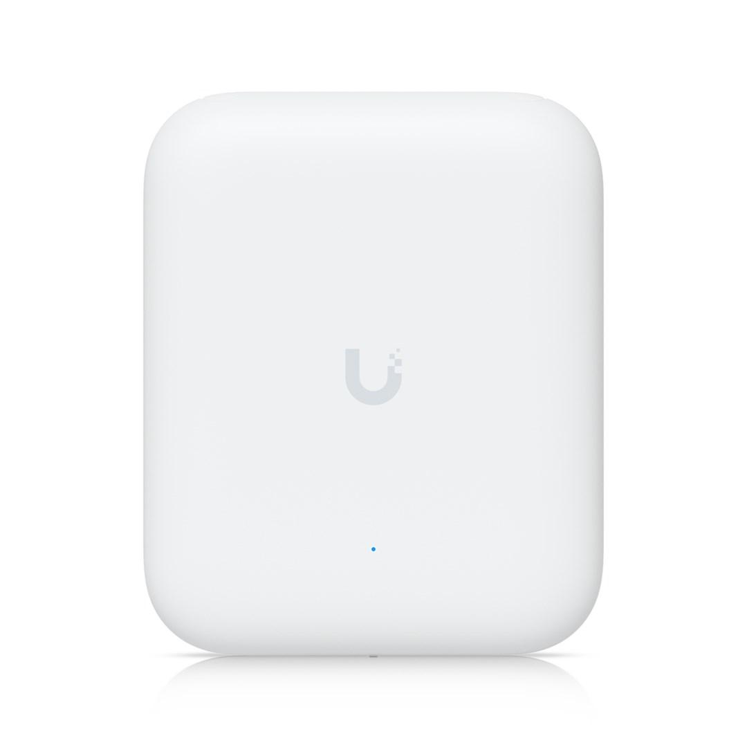 Ubiquiti UniFi U7 Outdoor Wi-Fi 7 access point til udendørs brug, 2,4/5 GHz, hvid