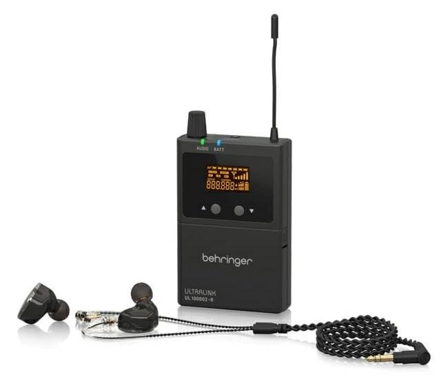 TrÃ¥dlÃ¸s in-ear monitor modtager Behringer UL 1000G2-R billede