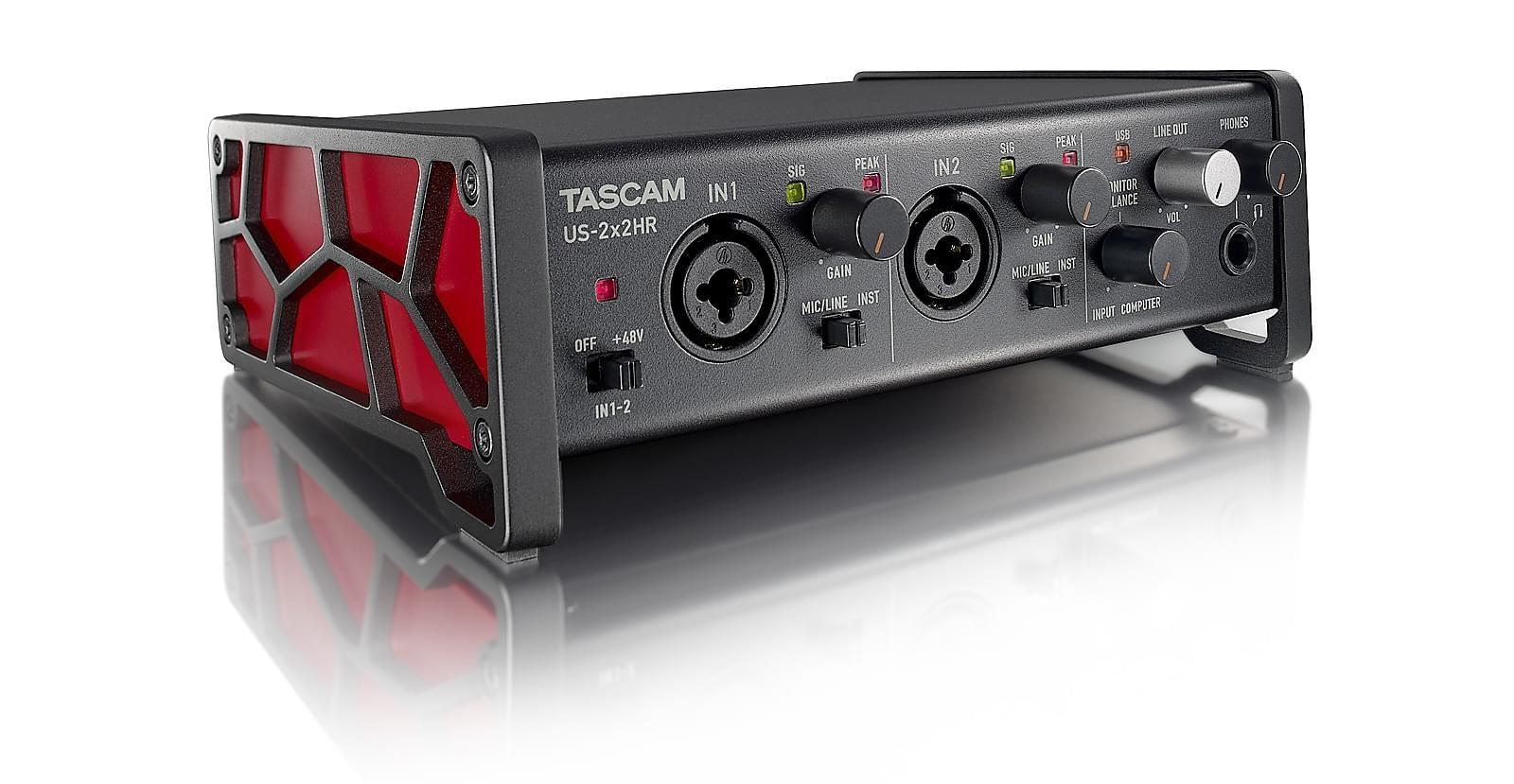 USB lydkort Tascam US-2x2HR - 2x2 audio interface