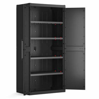 Garderobeskab Keter Detroit XL høj - 89 × 182 × 54 cm billede