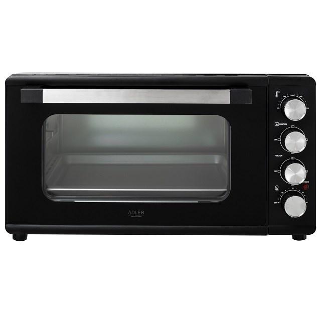 Miniovn Adler AD 6030 – sort, 42 l, 2.000 W billede