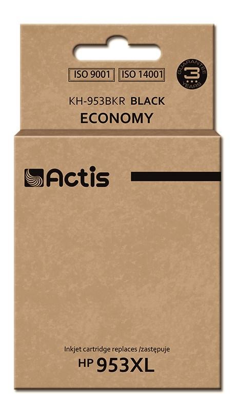 Blækpatron HP 953XL sort – Actis KH-953BKR, kompatibel, 50 ml billede