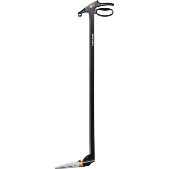 Græssaks med langt skaft - Fiskars, lodrette lige blade, 101,2 cm billede