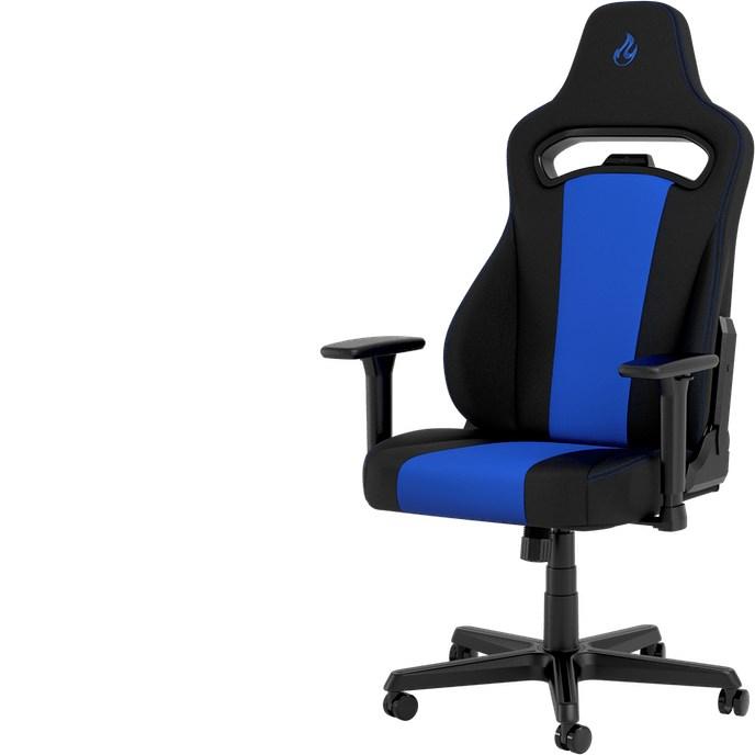 Gamerstol NITRO CONCEPTS E250 – blå/sort stof billede