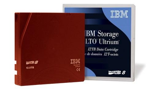 Båndkassette til backup IBM LTO Ultrium 8 - 12 TB