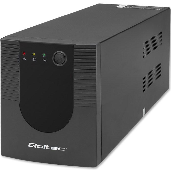 UPS nødstrømsforsyning Qoltec Line-Interactive Monolith 2000VA / 1200W billede