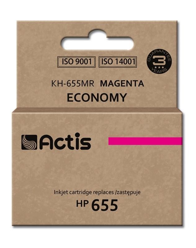 Blækpatron til HP 655 - Actis KH-655MR, magenta, 12 ml billede