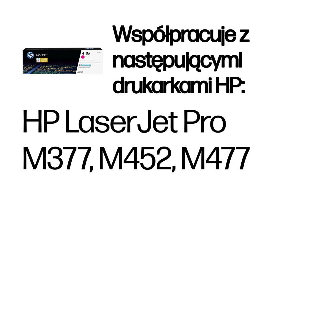 Toner til printer HP 410A magenta - Original LaserJet