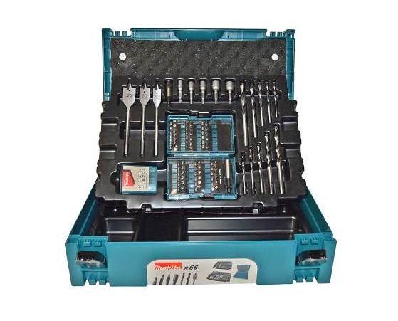 Bor- og bitssæt 62 dele - Makita MAKPAC B-53908 billede