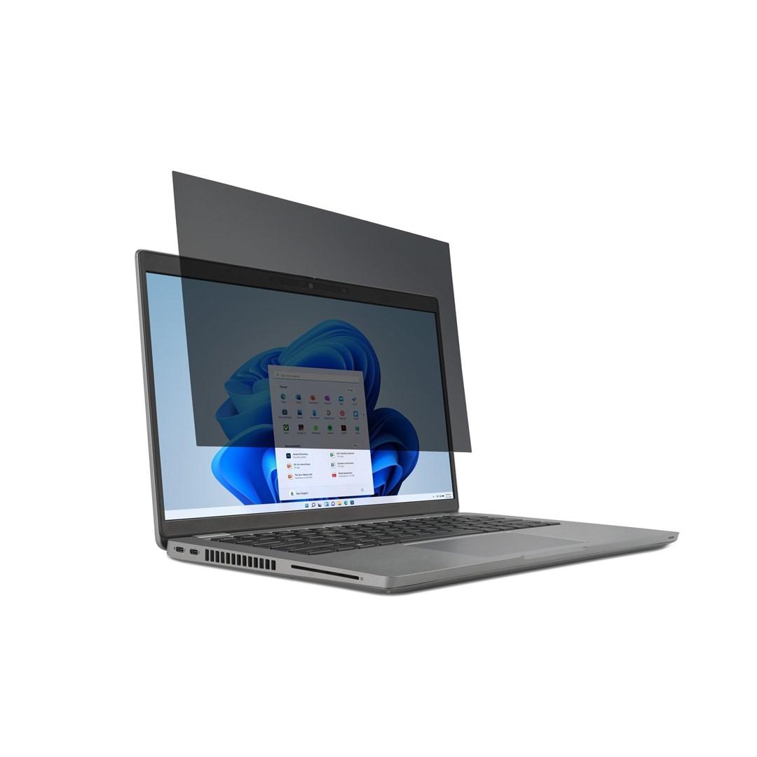 Privatlivsfilter til laptop 15,6" 16:9 - Kensington 2‑vejs, aftageligt