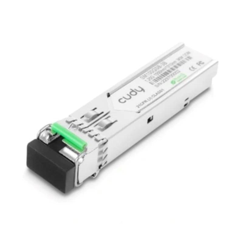SFP modul 1,25 Gbit – CUDY SM100GSB-3AB (komplet sæt) billede